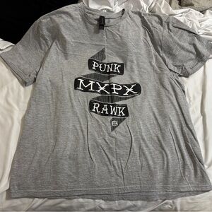 Rare MxPx Punk Rawk Show Men’s XL Gray Gildan Shirt
